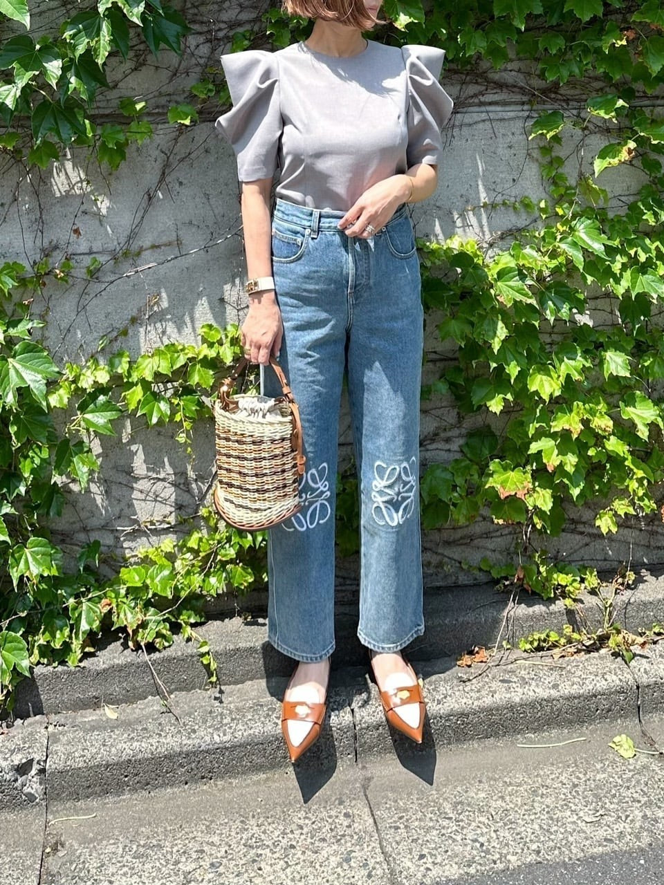 モデル身長:157.5㎝ / サイズ:0