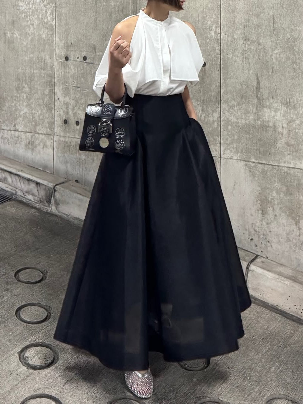 モデル身長:157.5㎝ / サイズ:0