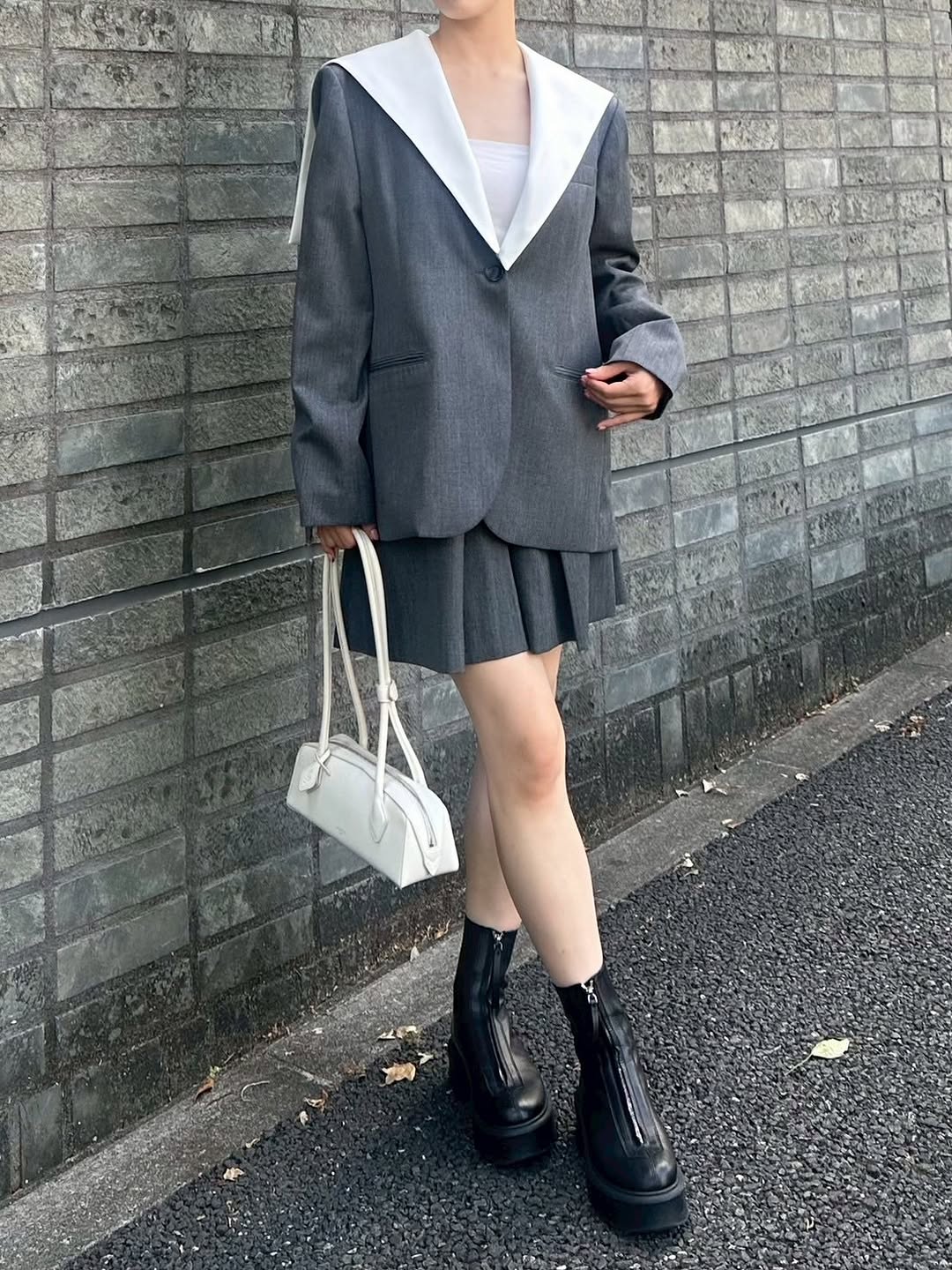 モデル身長:162㎝ / サイズ:FREE