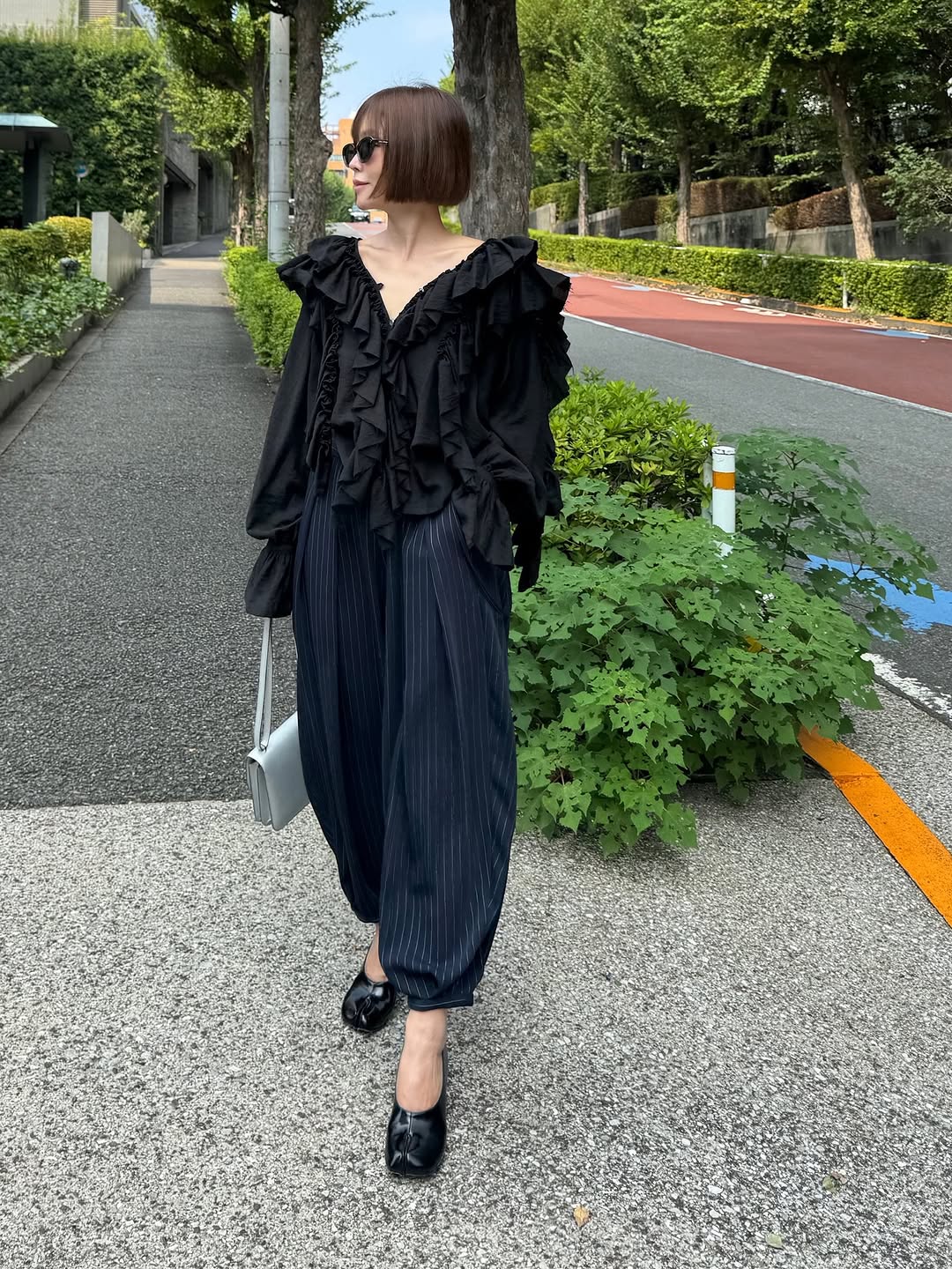 モデル身長:157.5㎝ / サイズ:0