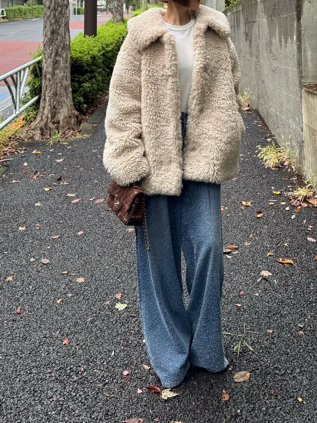 モデル身長:162㎝ / サイズ:FREE