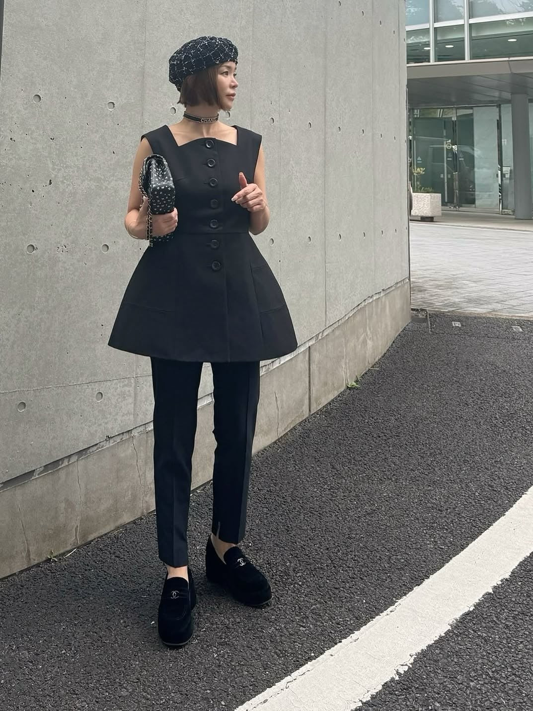 モデル身長:157.5㎝ / サイズ:0