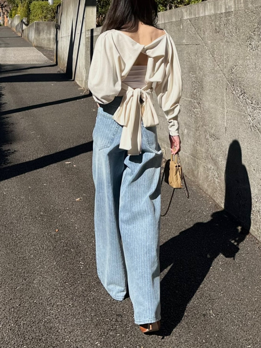 モデル身長:161㎝ / サイズ:FREE