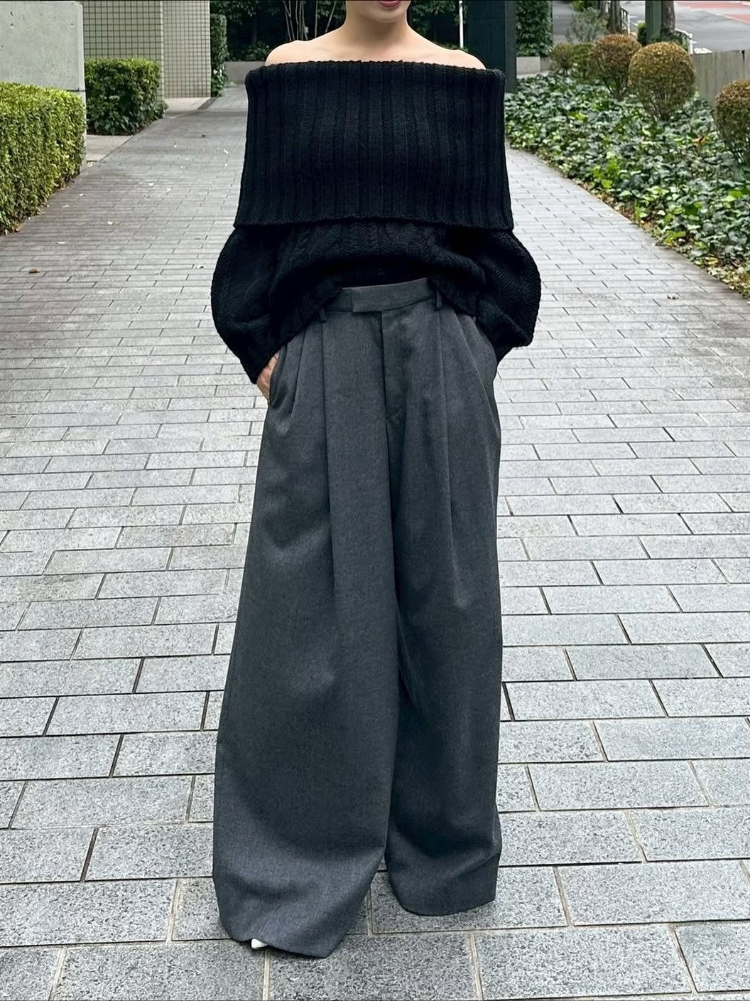 モデル身長:162㎝ / サイズ:FREE