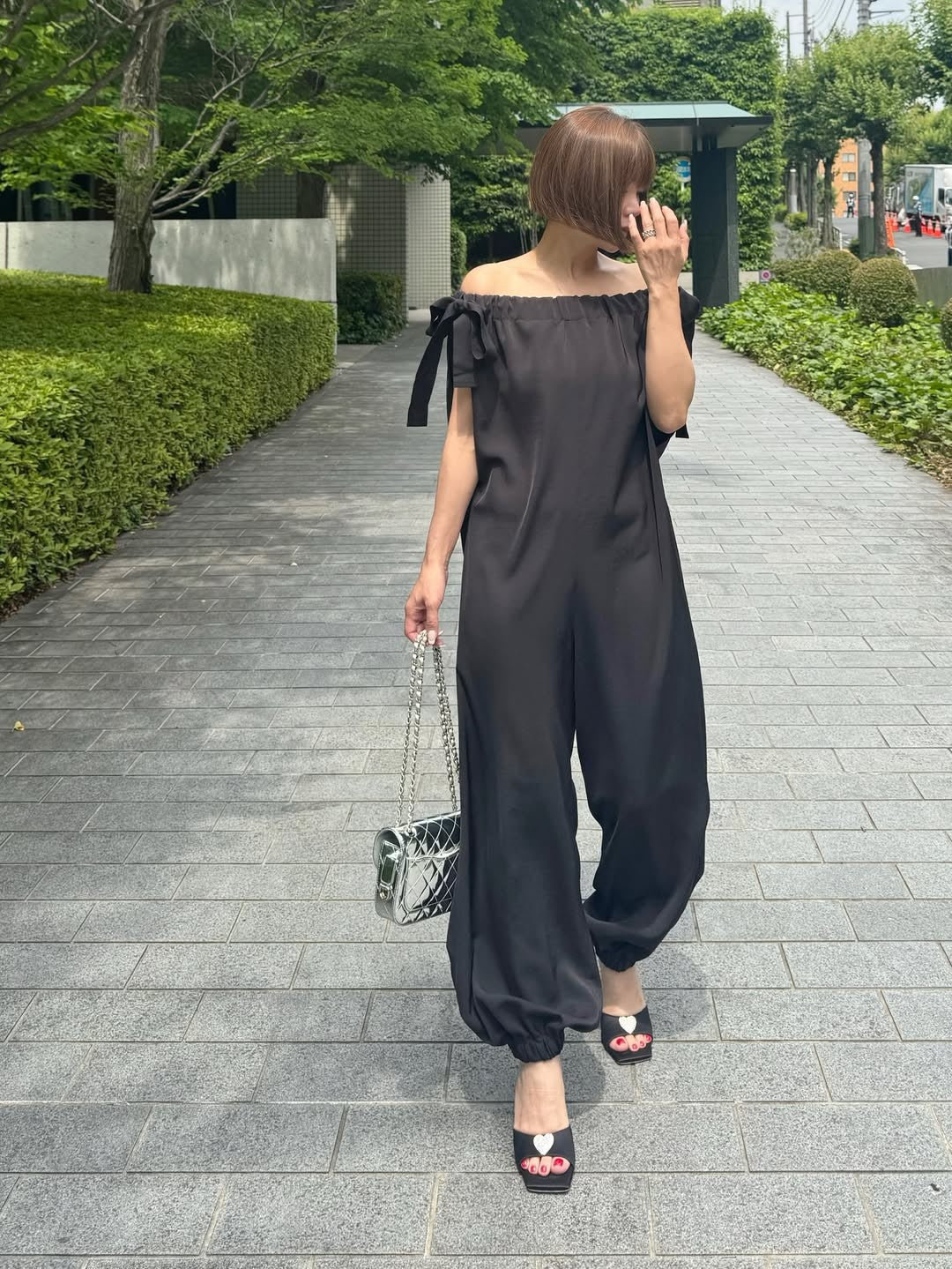 オフショルオールインワン gelie