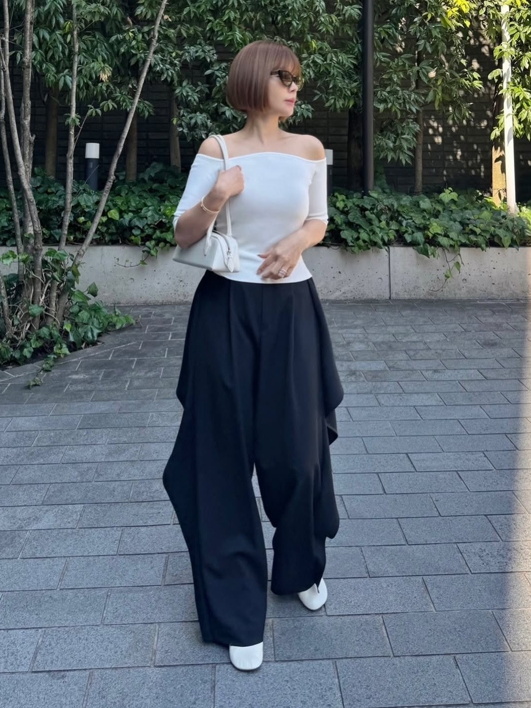 モデル身長:157.5㎝ / サイズ:0