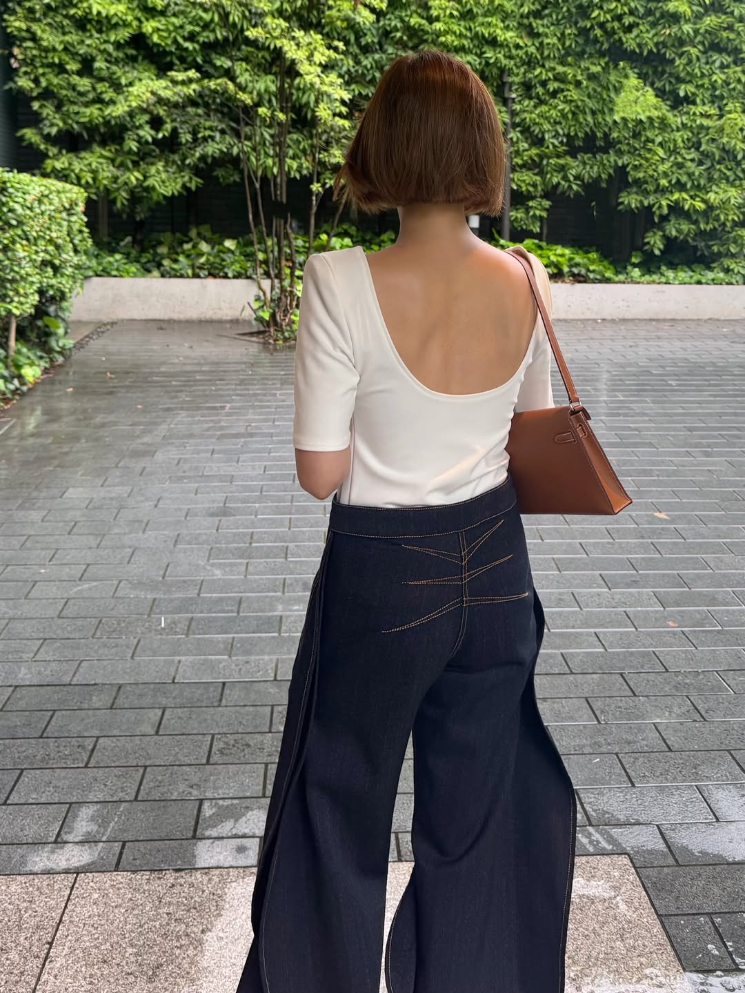 モデル身長:157.5㎝ / サイズ:0