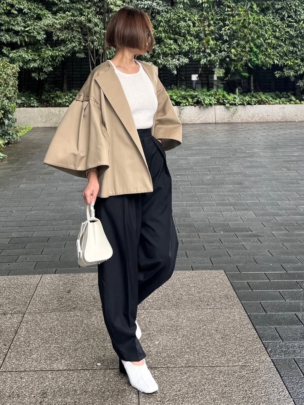 モデル身長:157.5㎝ / サイズ:0