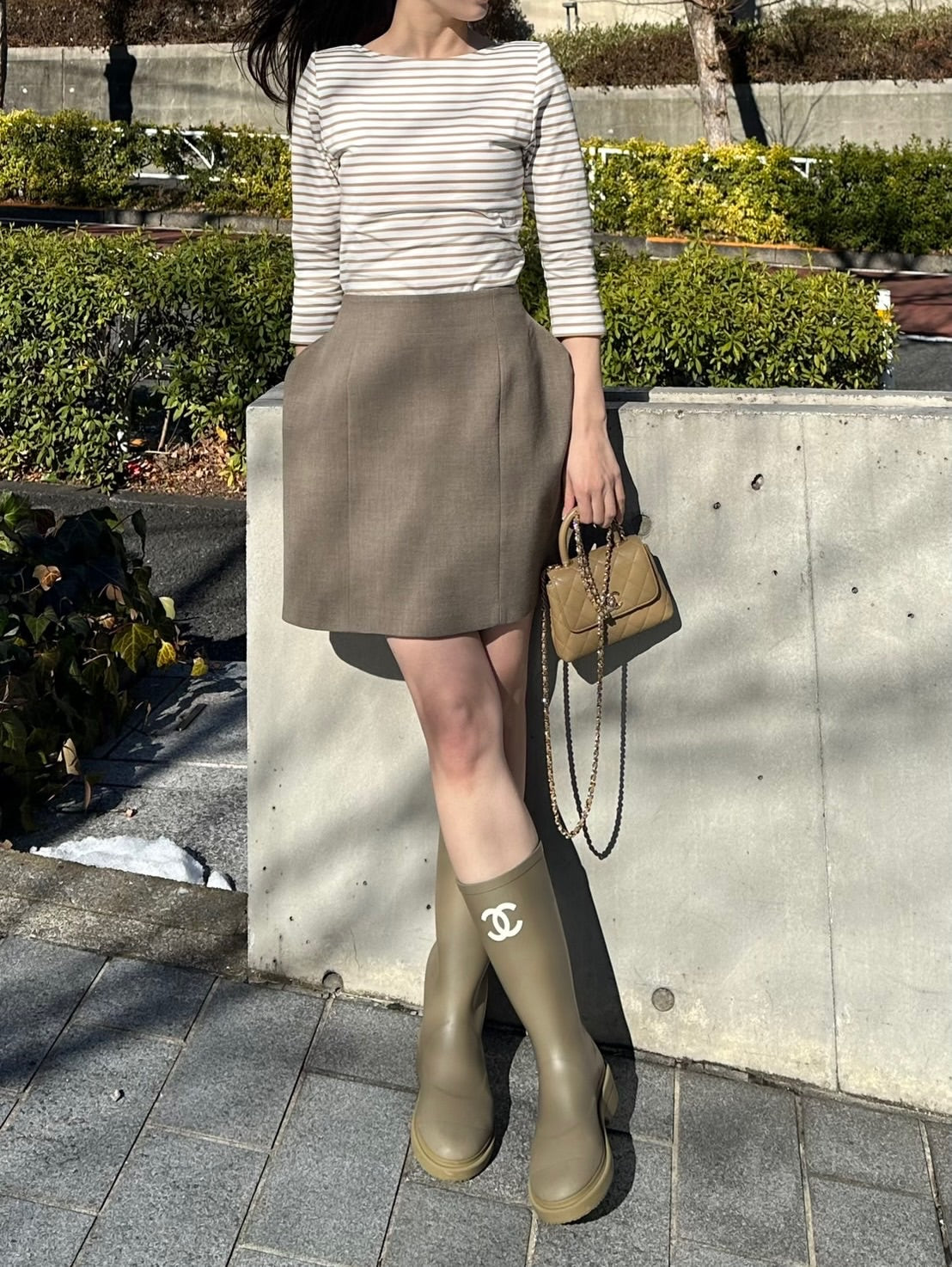 モデル身長:161㎝ / サイズ:0