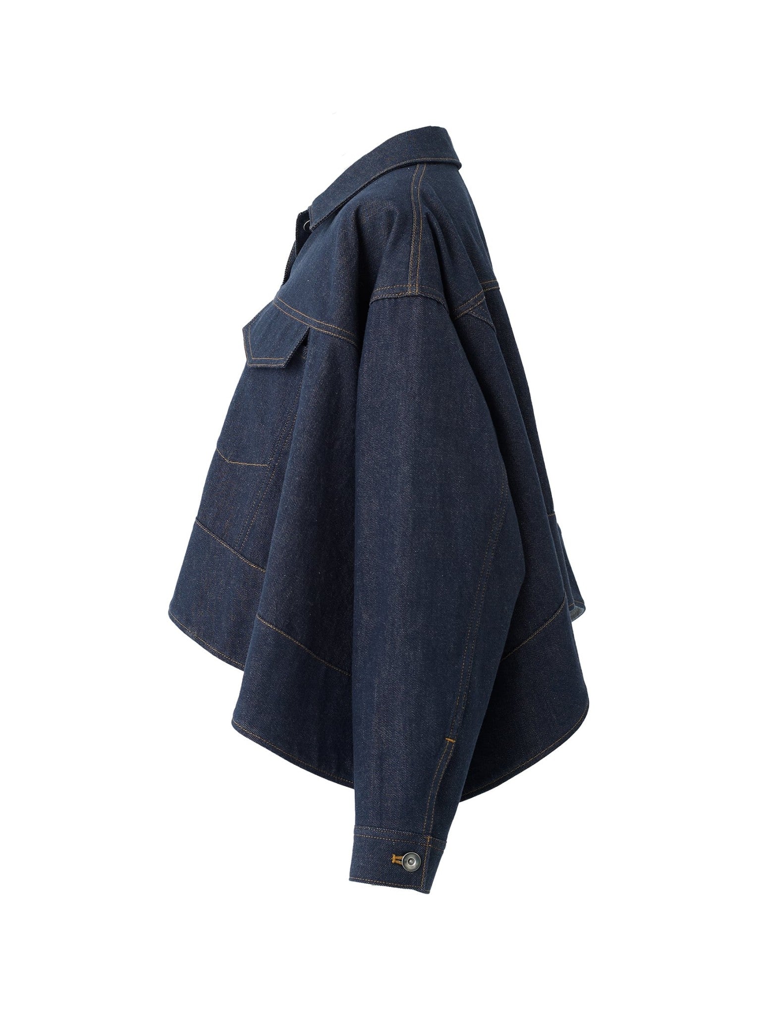 フレアデニムショートジャケット cia