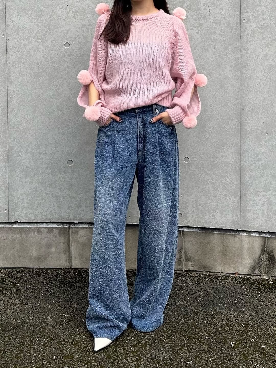 モデル身長:162㎝ / サイズ:FREE