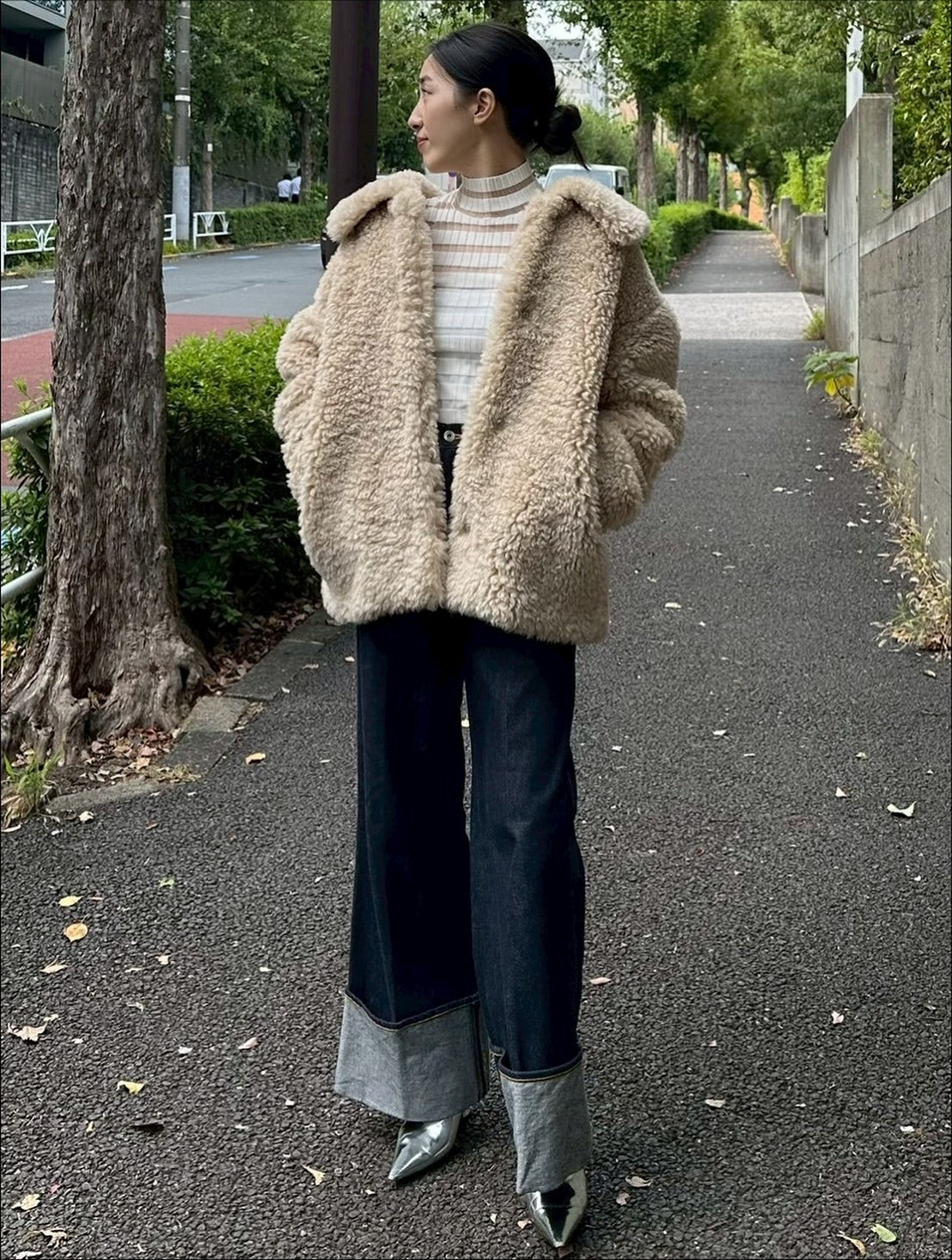 モデル身長:162㎝ / サイズ:FREE