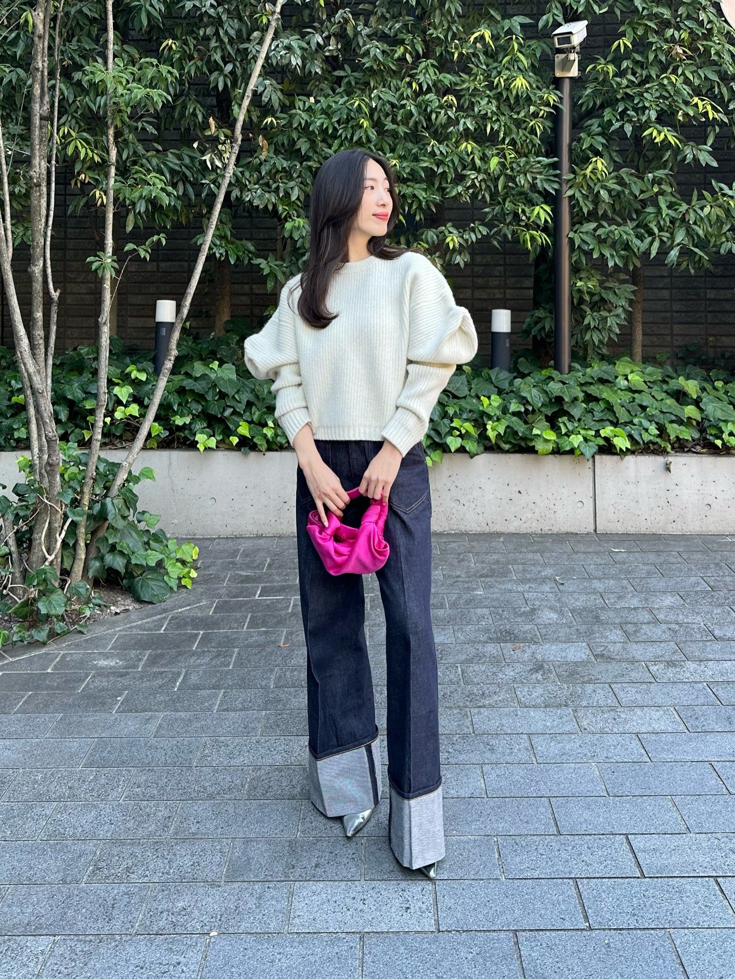 モデル身長:162㎝ / サイズ:FREE