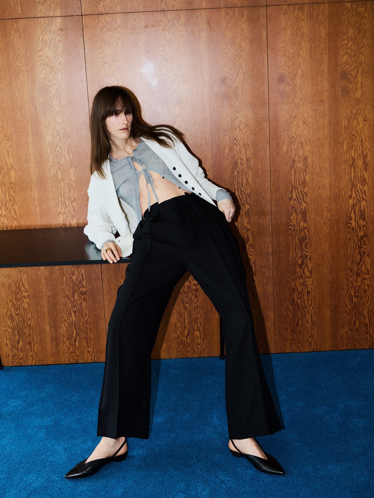 ニットカーディガン Aimy