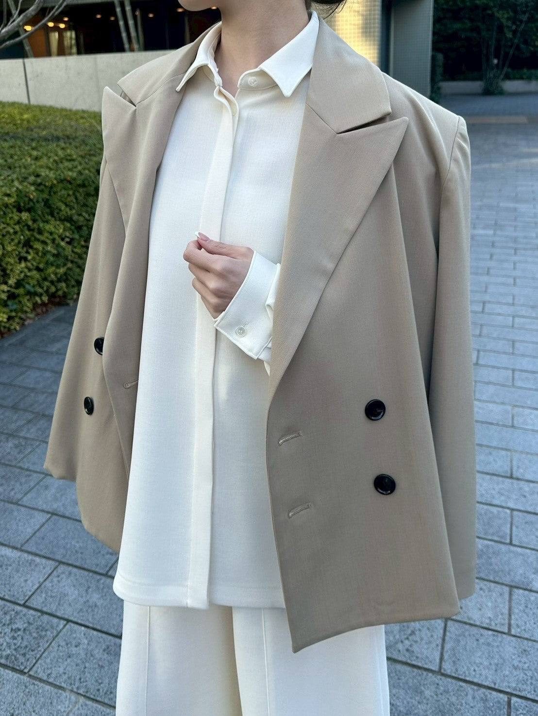 モデル身長:161㎝ / サイズ:FREE