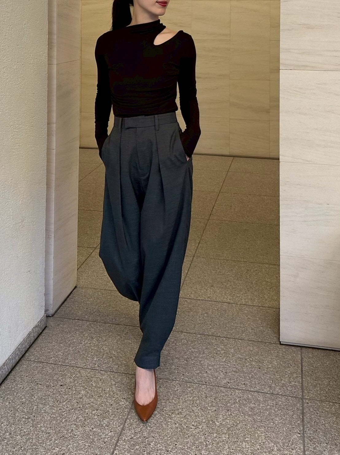 モデル身長:161㎝ / サイズ:0