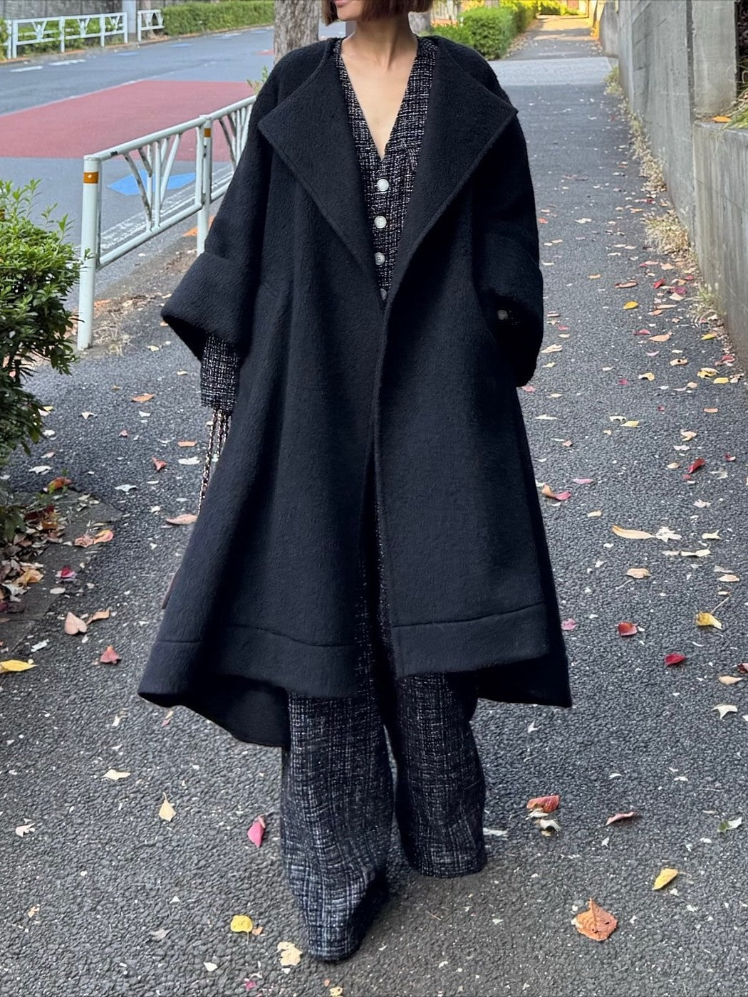 モデル身長:157.5㎝ / サイズ:0