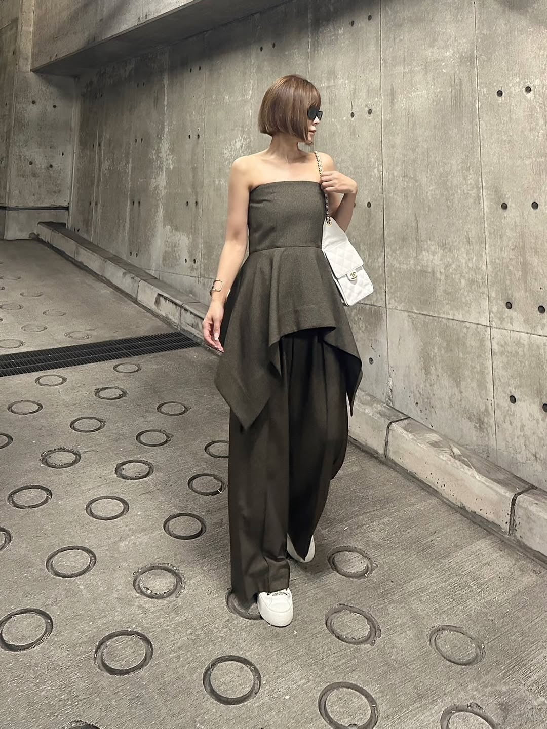 モデル身長:157.5㎝ / サイズ:0