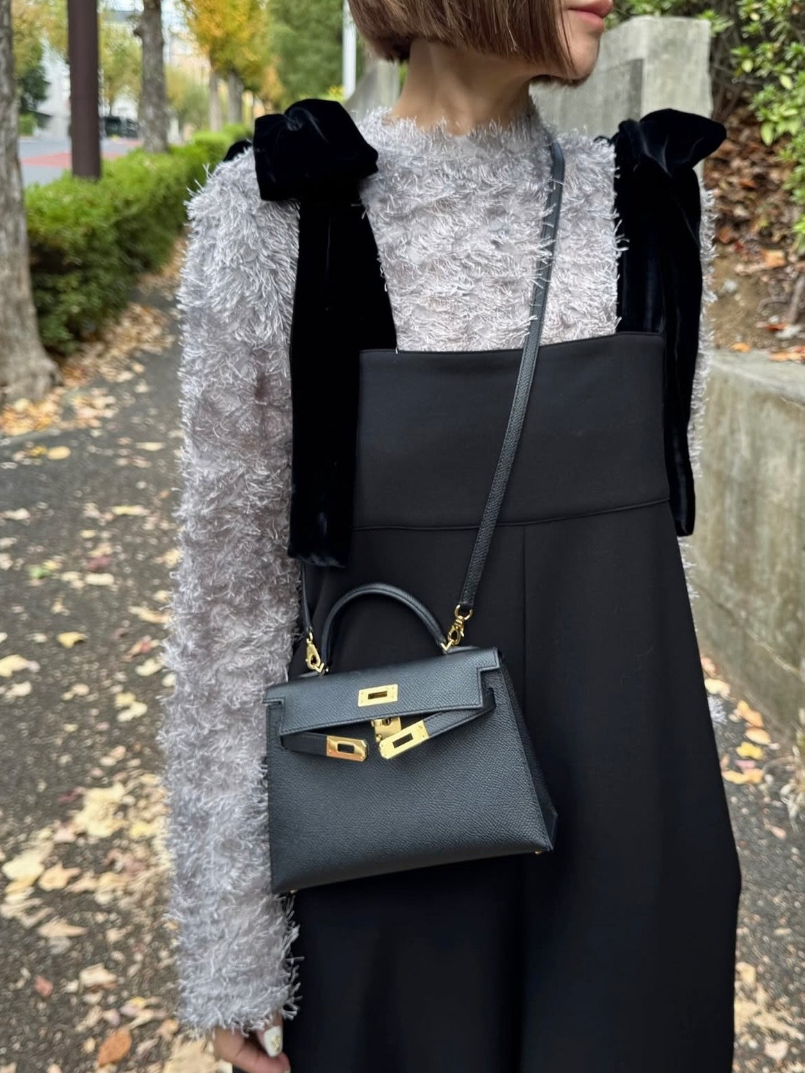 モデル身長:157.5㎝ / サイズ:0