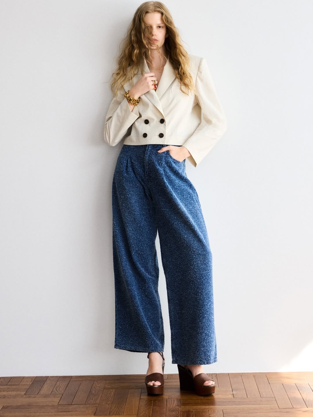 ファンシーデニムパンツ Ruy