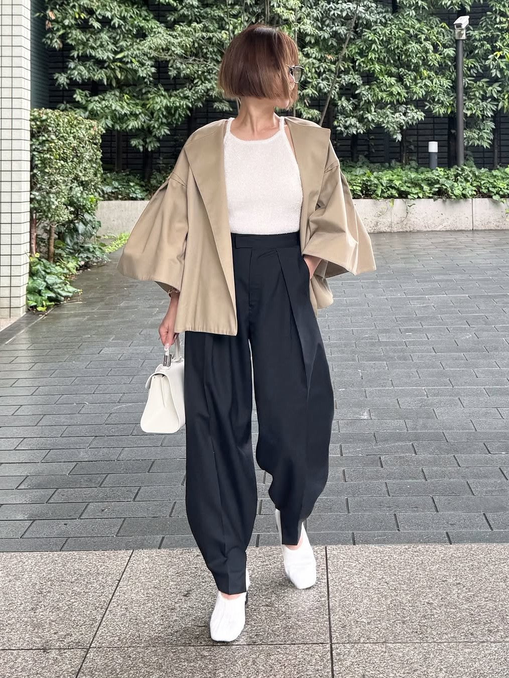 モデル身長:157.5㎝ / サイズ:0