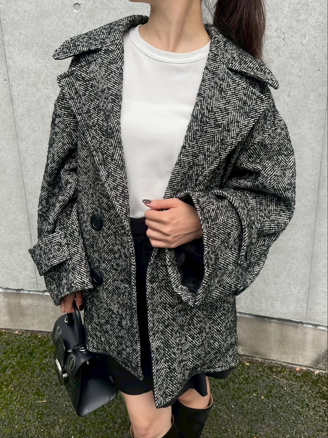 モデル身長:162㎝ / サイズ:FREE