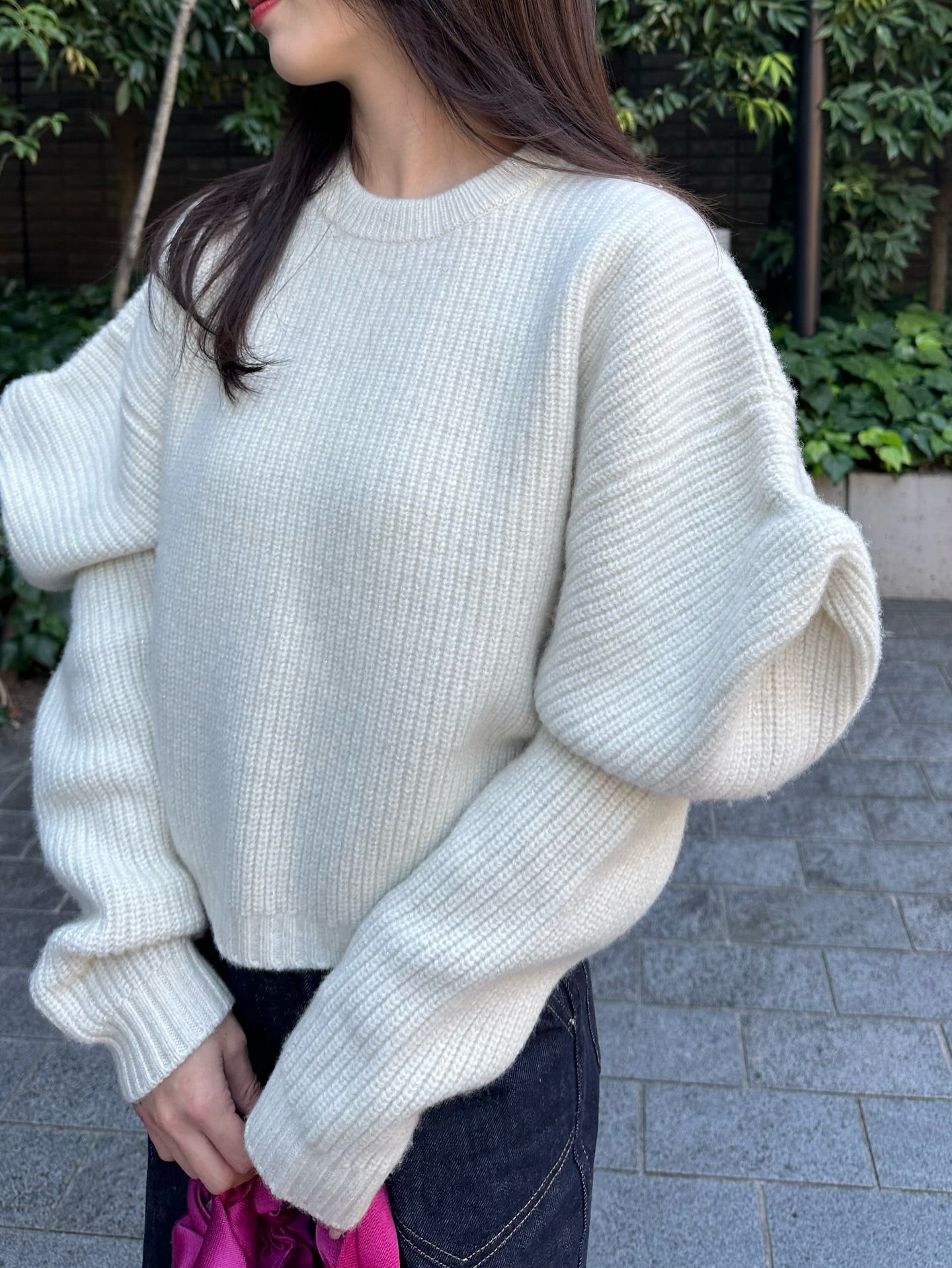 モデル身長:162㎝ / サイズ:FREE