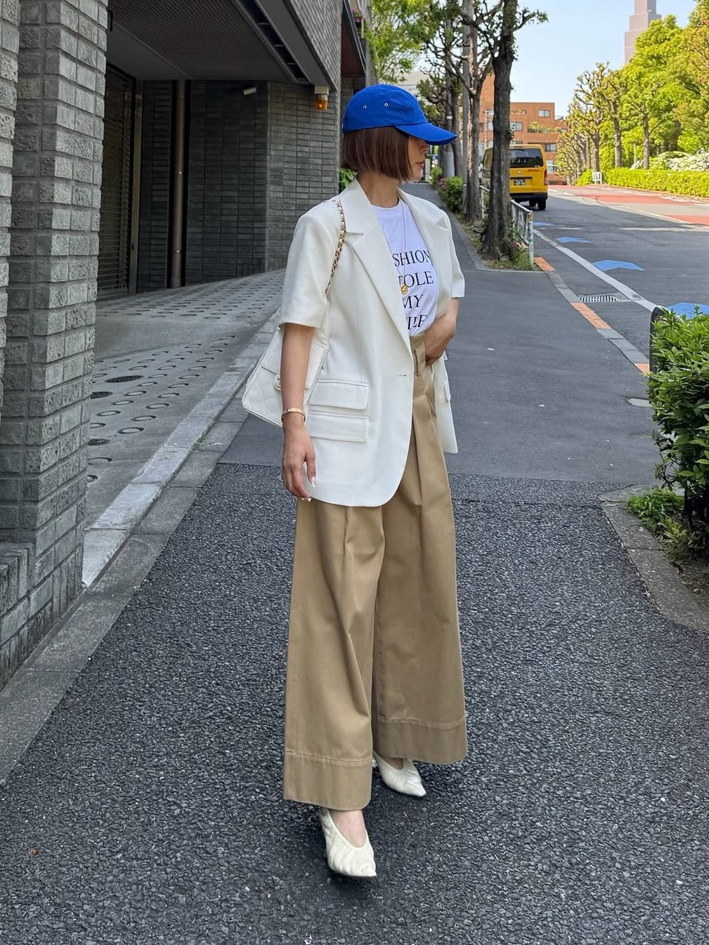 モデル身長:157.5㎝ / サイズ:FREE