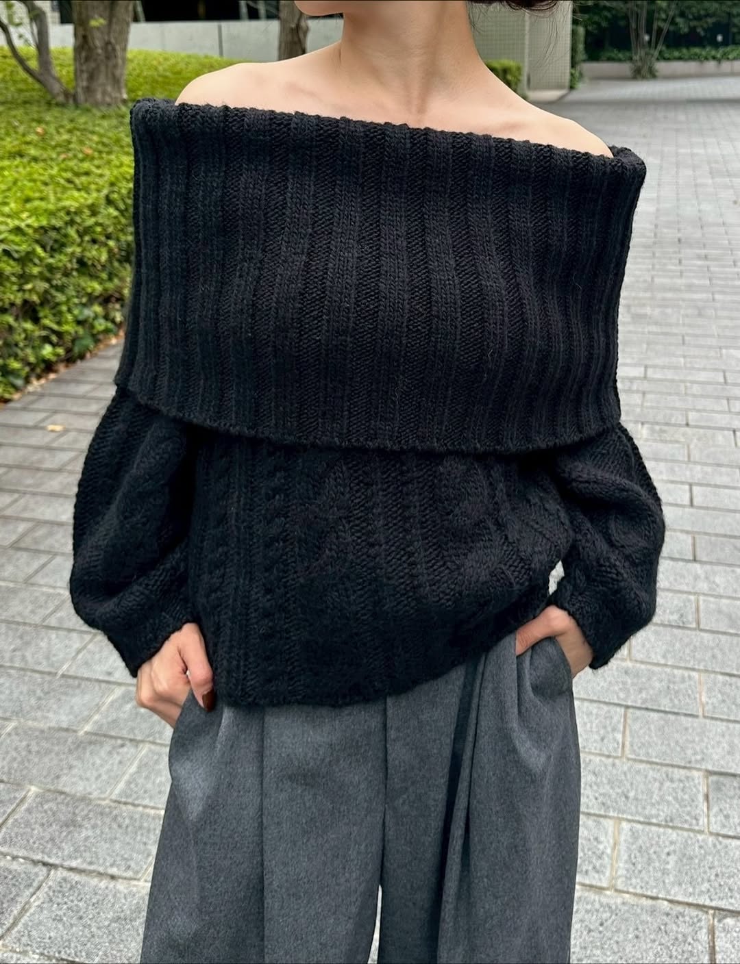 モデル身長:162㎝ / サイズ:FREE