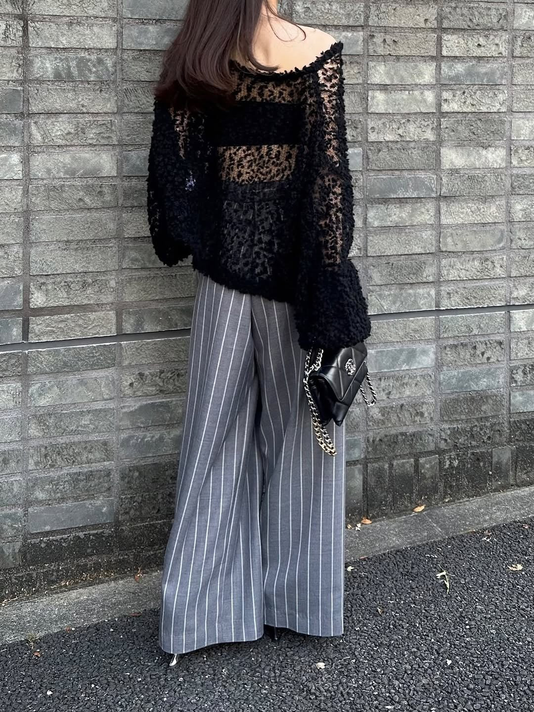 Samuel See-through Popcorn Knit