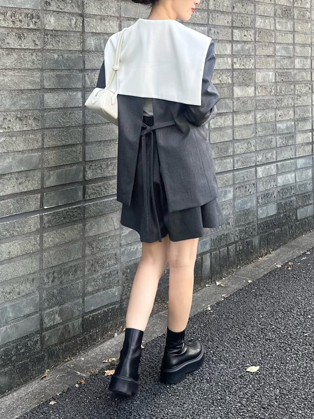 モデル身長:162㎝ / サイズ:FREE