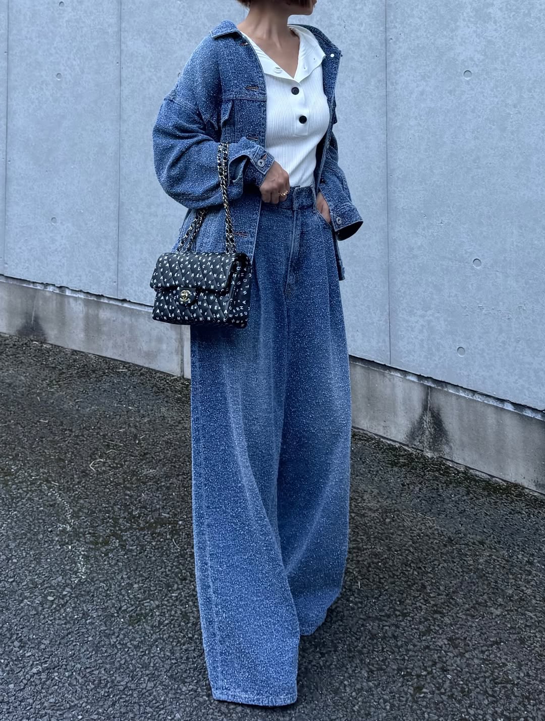 モデル身長:157.5㎝ / サイズ:0