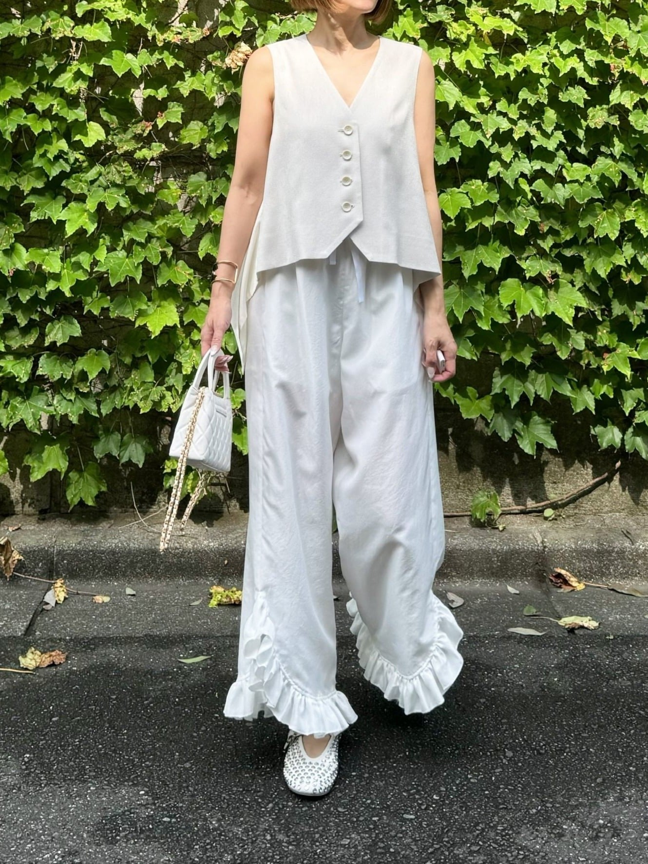 モデル身長:157.5㎝ / サイズ:0