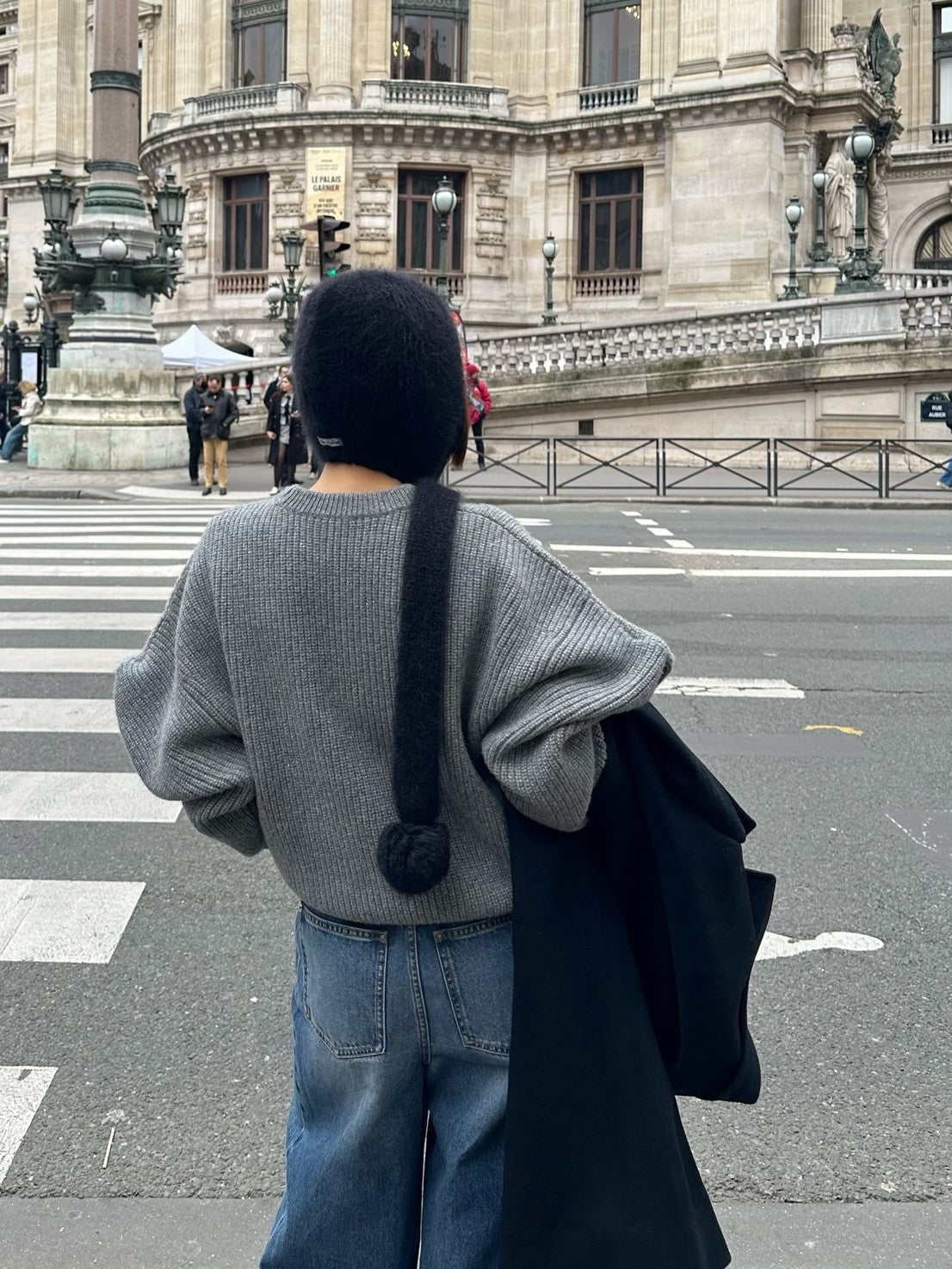 モデル身長:157.5㎝ / サイズ:FREE