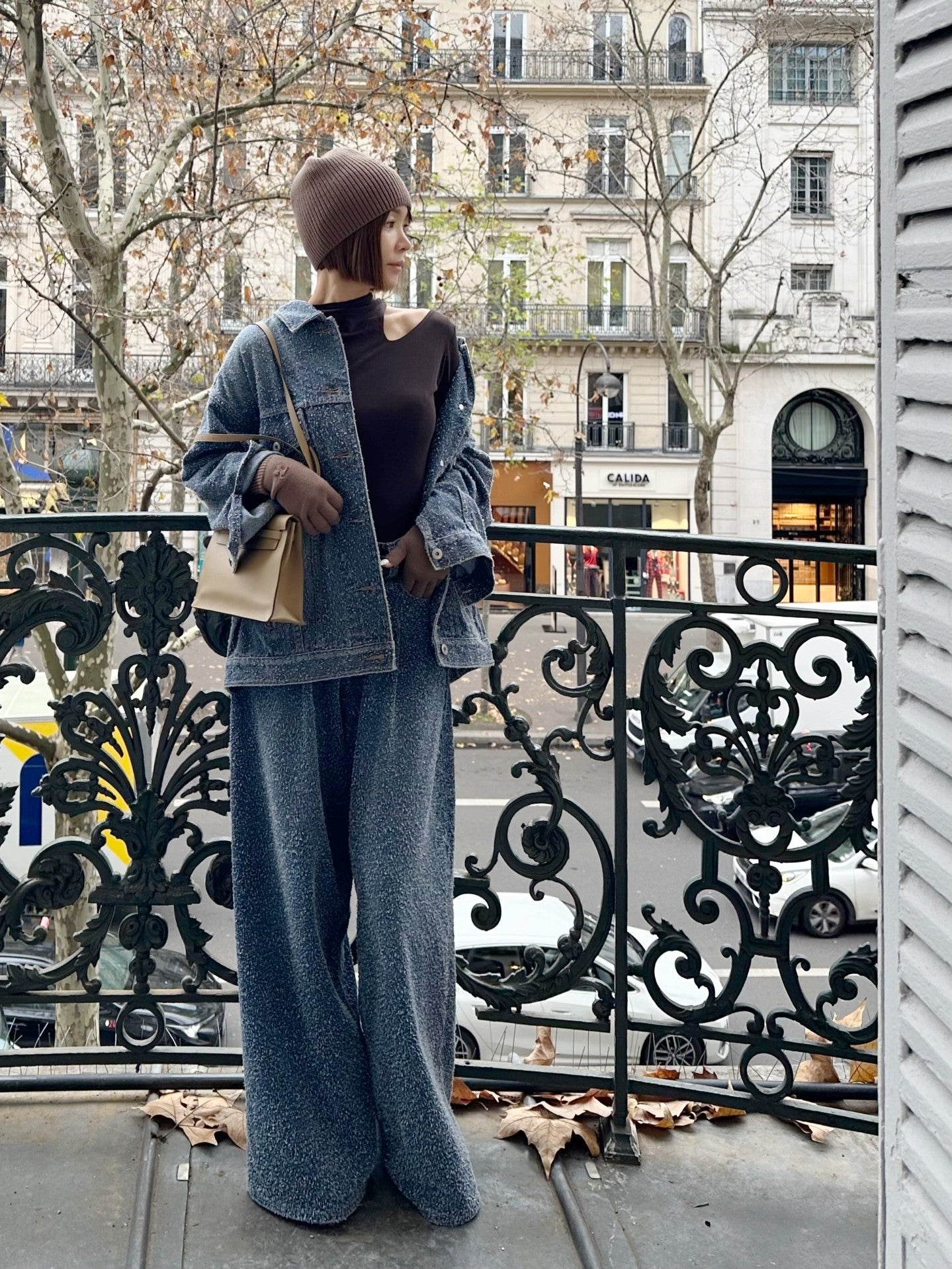 モデル身長:157.5㎝ / サイズ:0