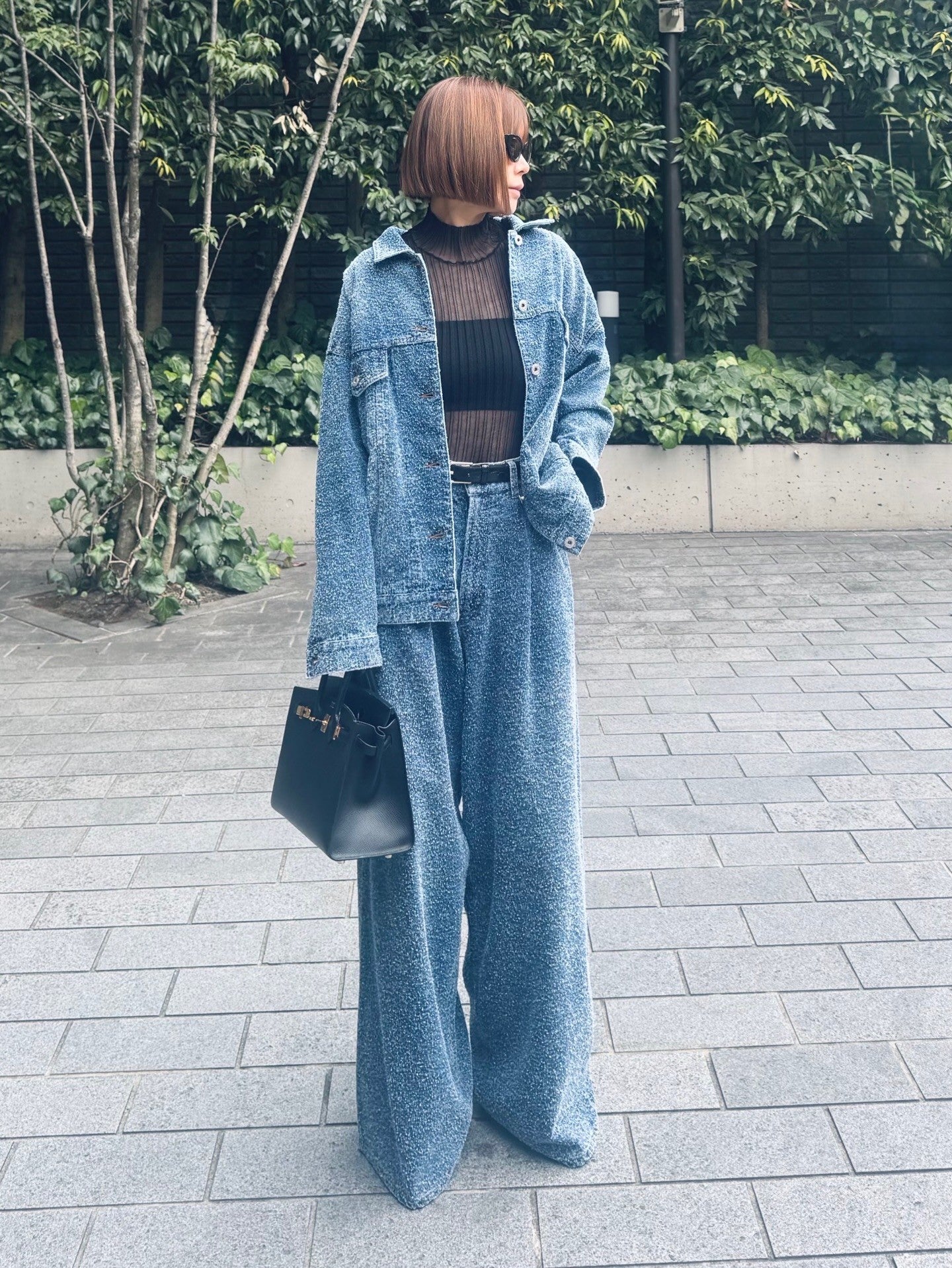 モデル身長:157.5㎝ / サイズ:0