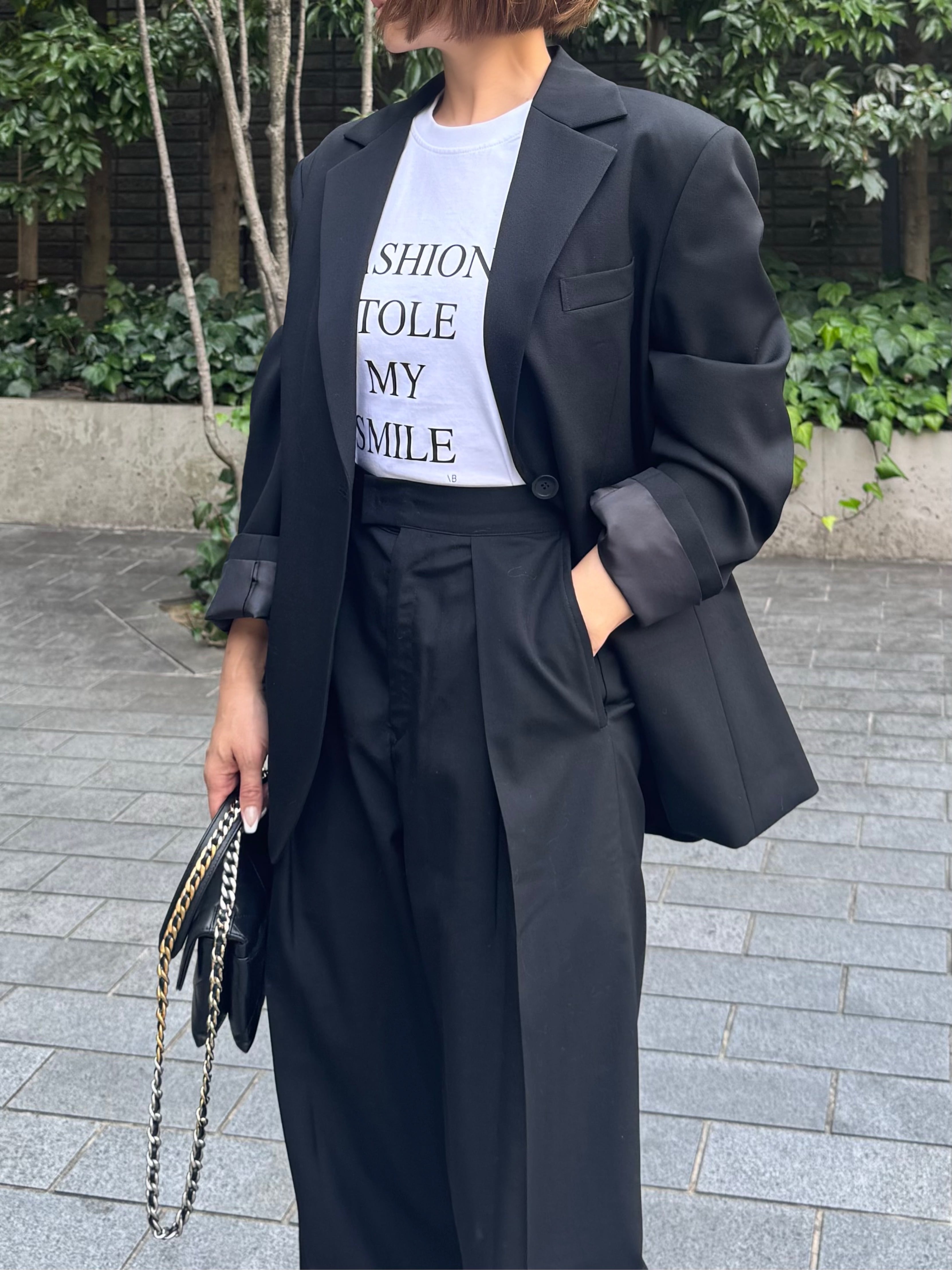 モデル身長:157.5㎝ / サイズ:FREE