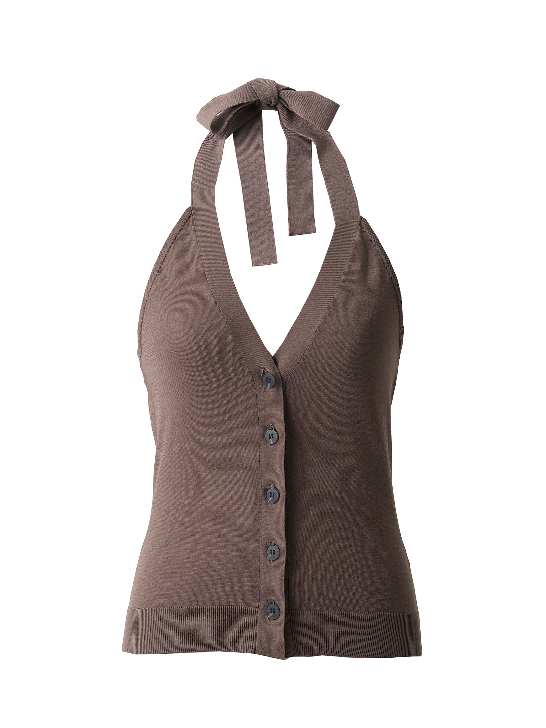ホルターネックニットトップス Rosine