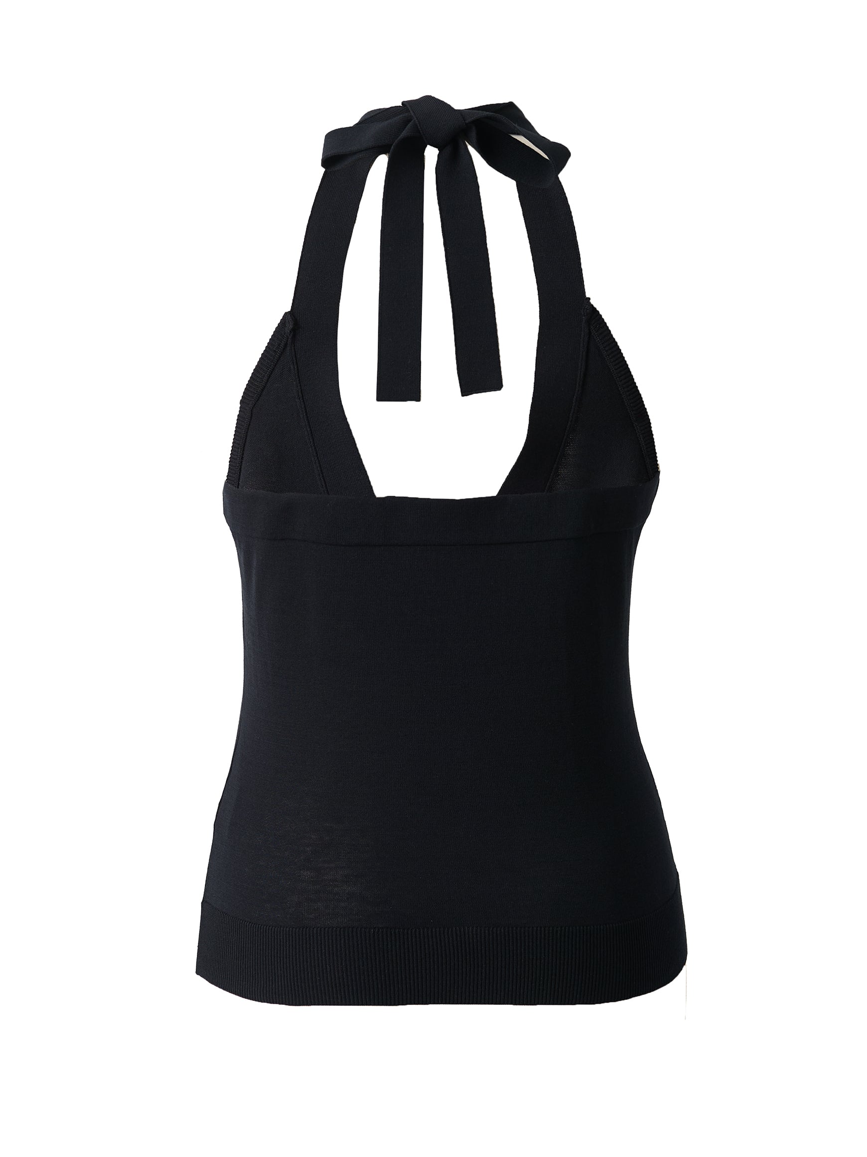 ホルターネックニットトップス Rosine