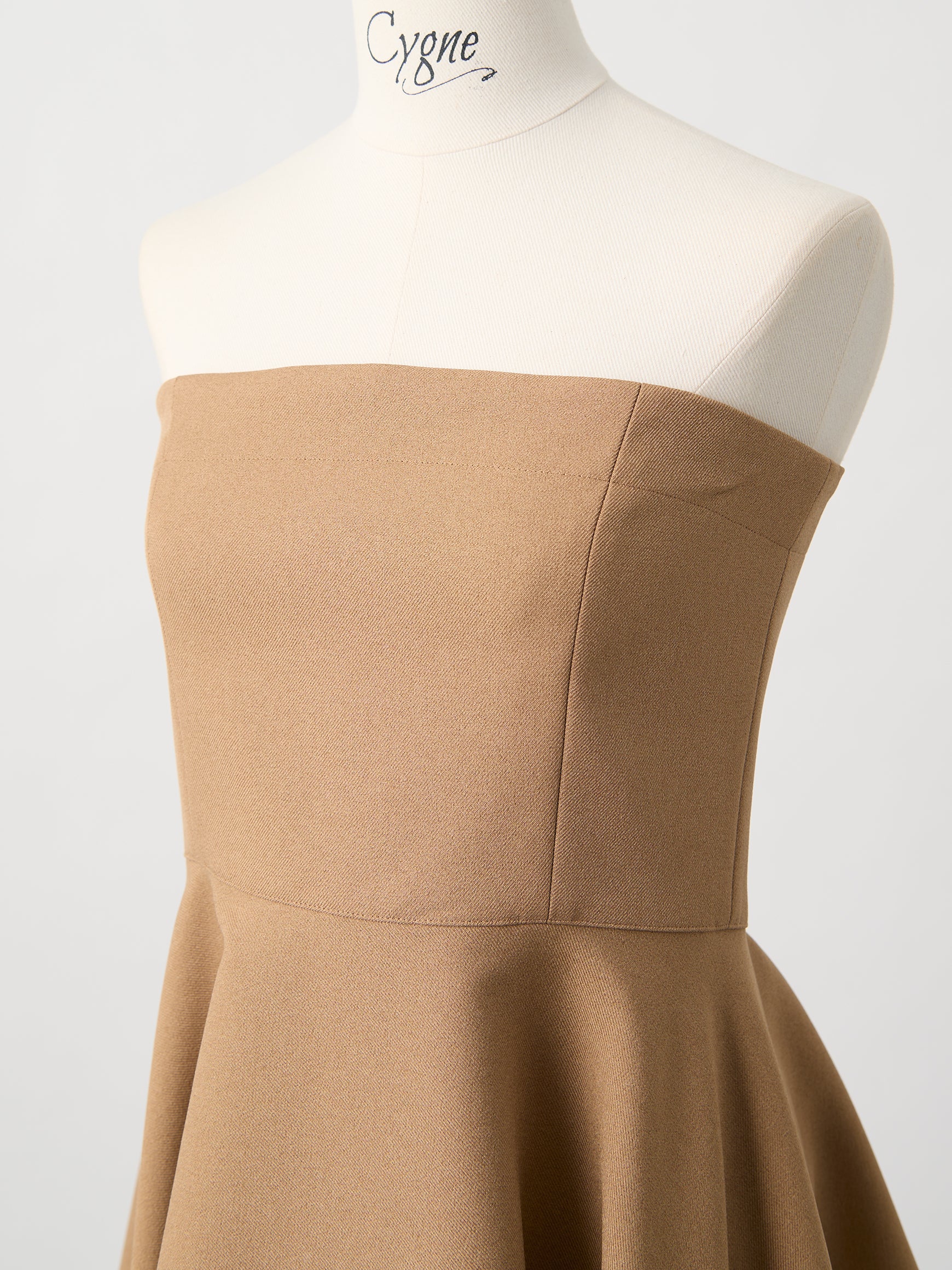 Peplum bustier mico