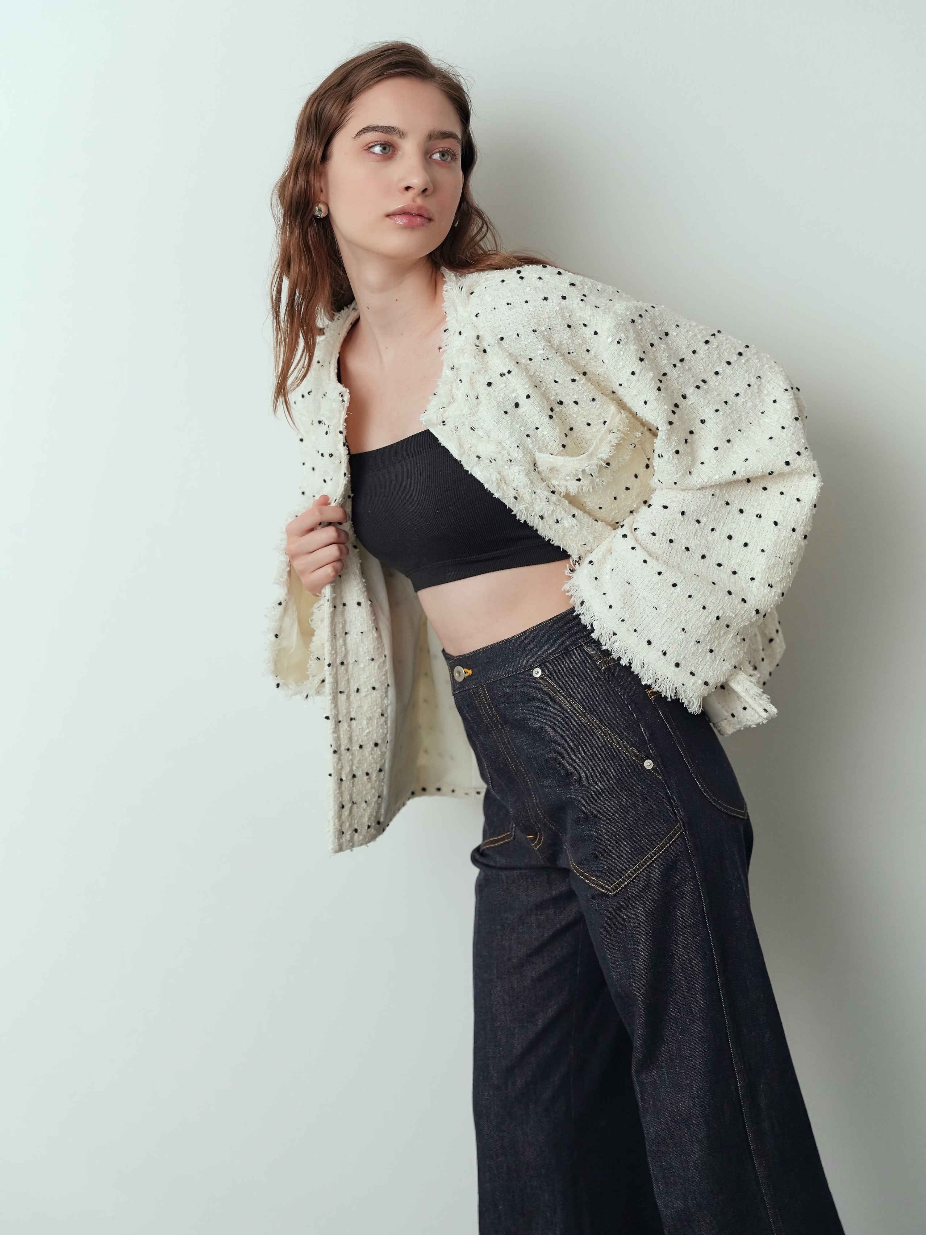 モデル身長:172.5㎝ / サイズ:FREE