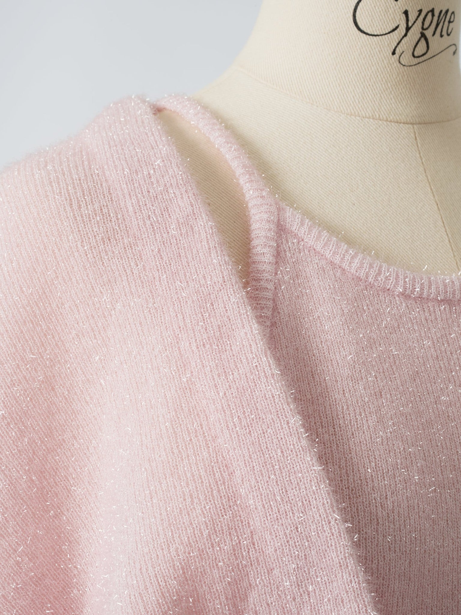 Lamé knit cardigan Fran