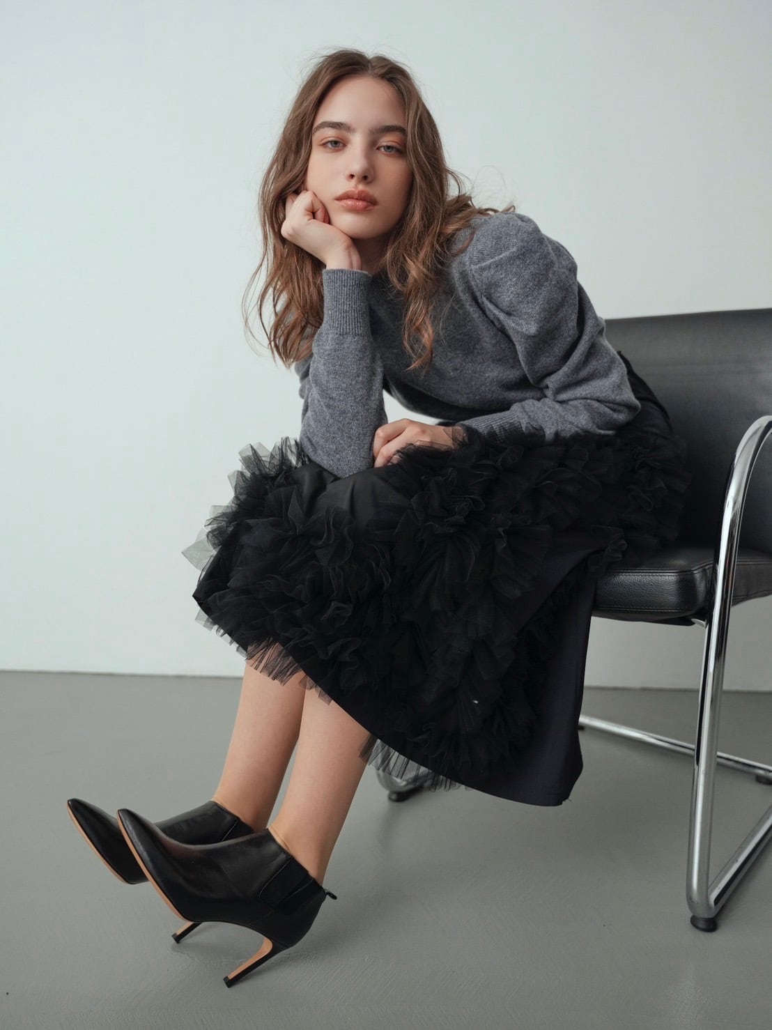 モデル身長:172.5㎝ / サイズ:0