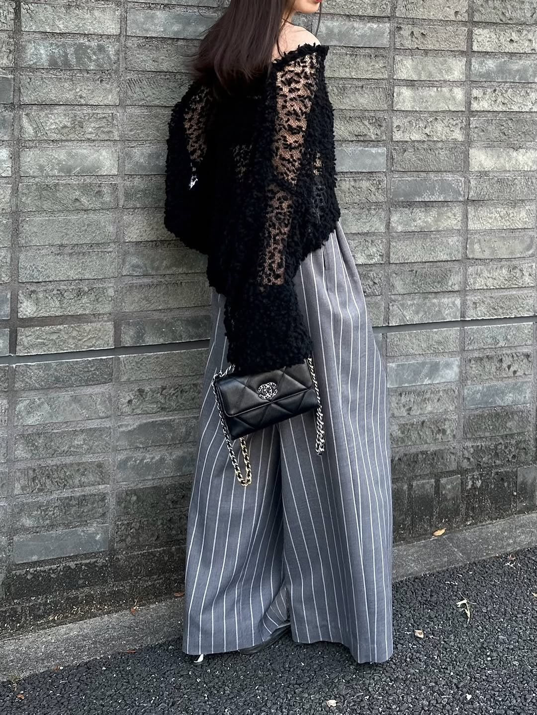 Samuel See-through Popcorn Knit