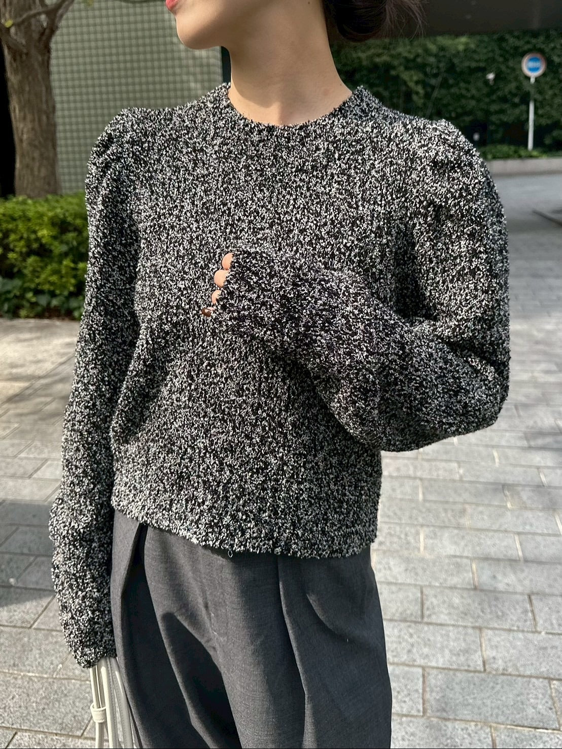 モデル身長:162㎝ / サイズ:FREE