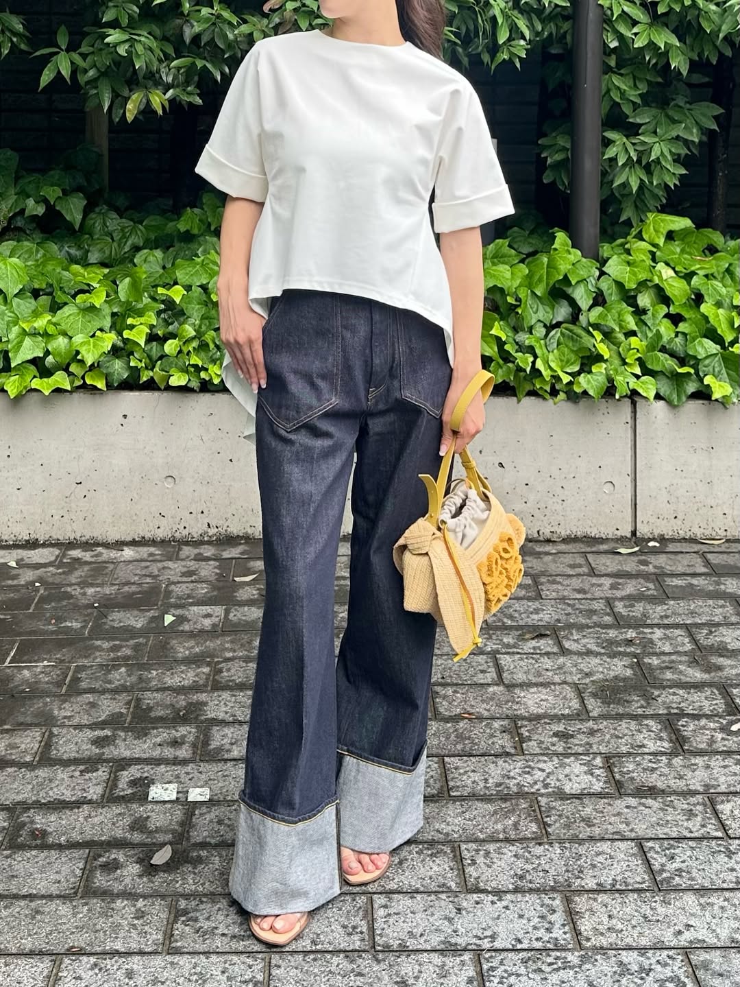 モデル身長:162㎝ / サイズ:FREE