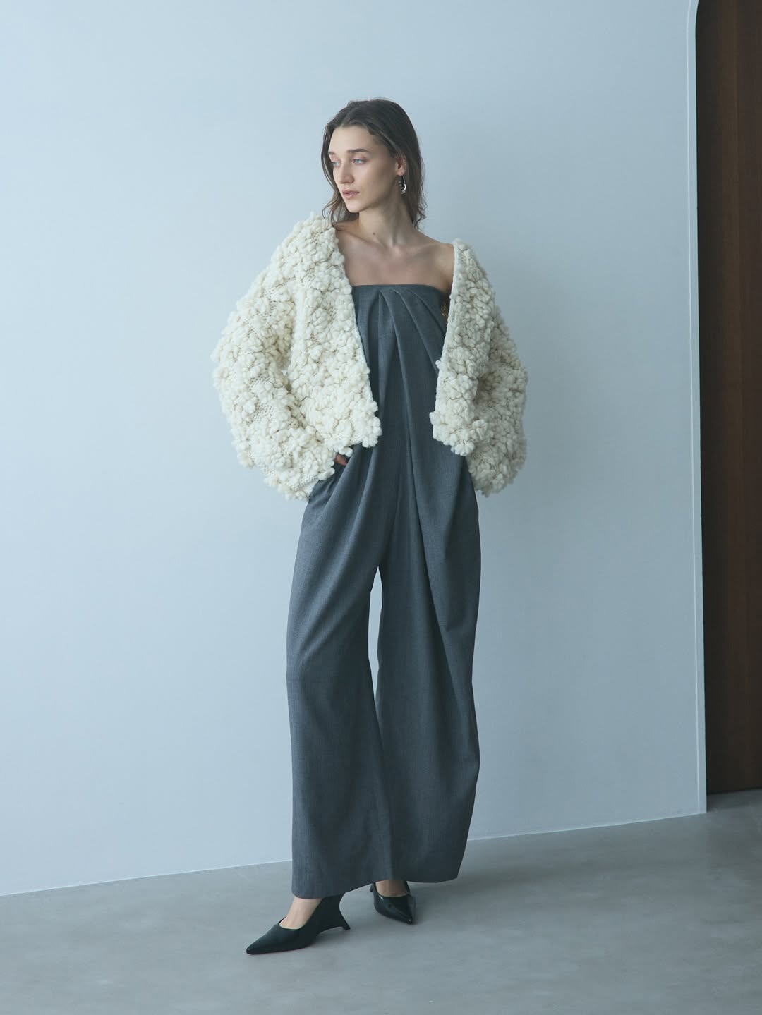 マシュマロニットカーディガン Teddy