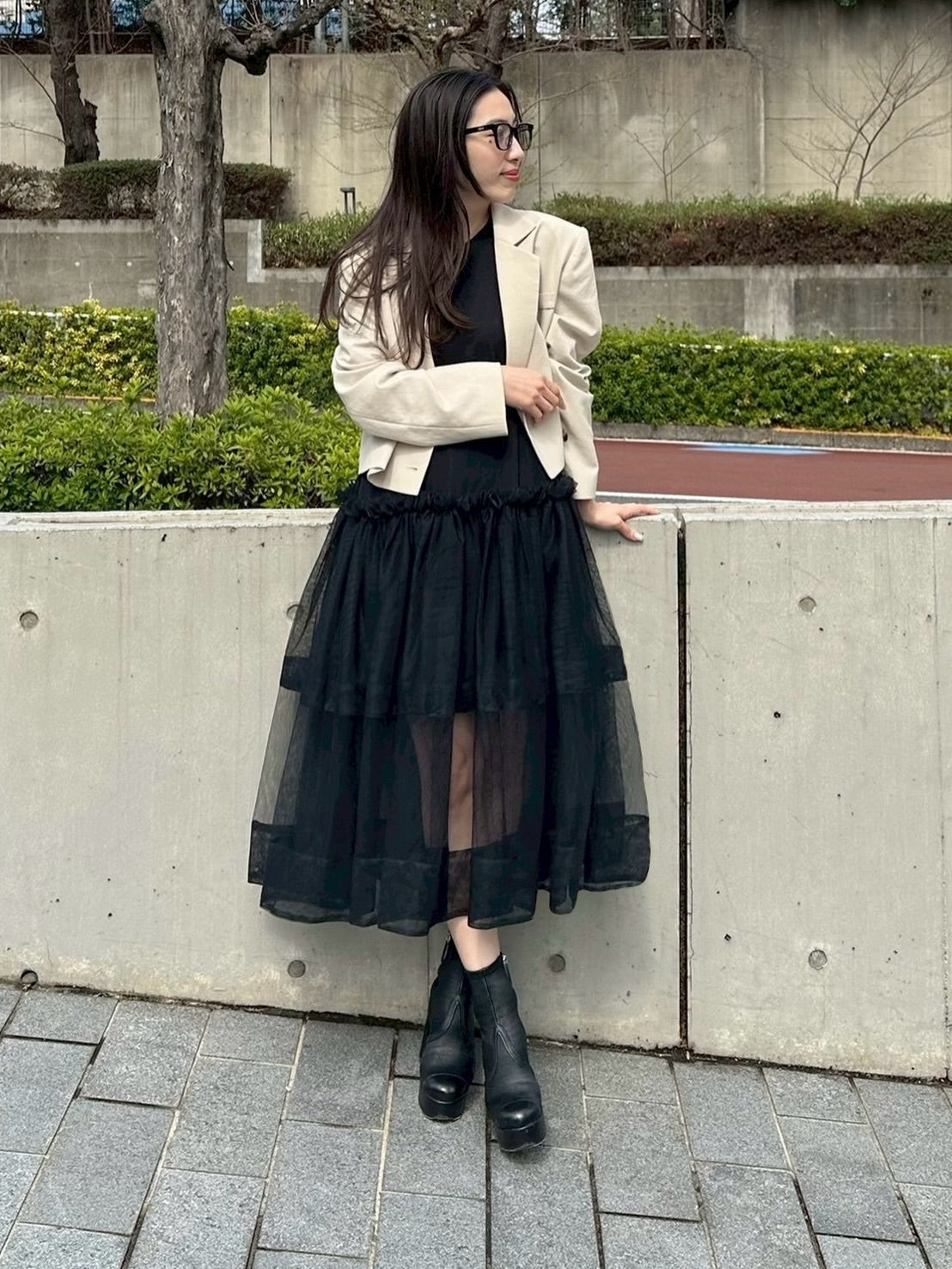 モデル身長:161㎝ / サイズ:0
