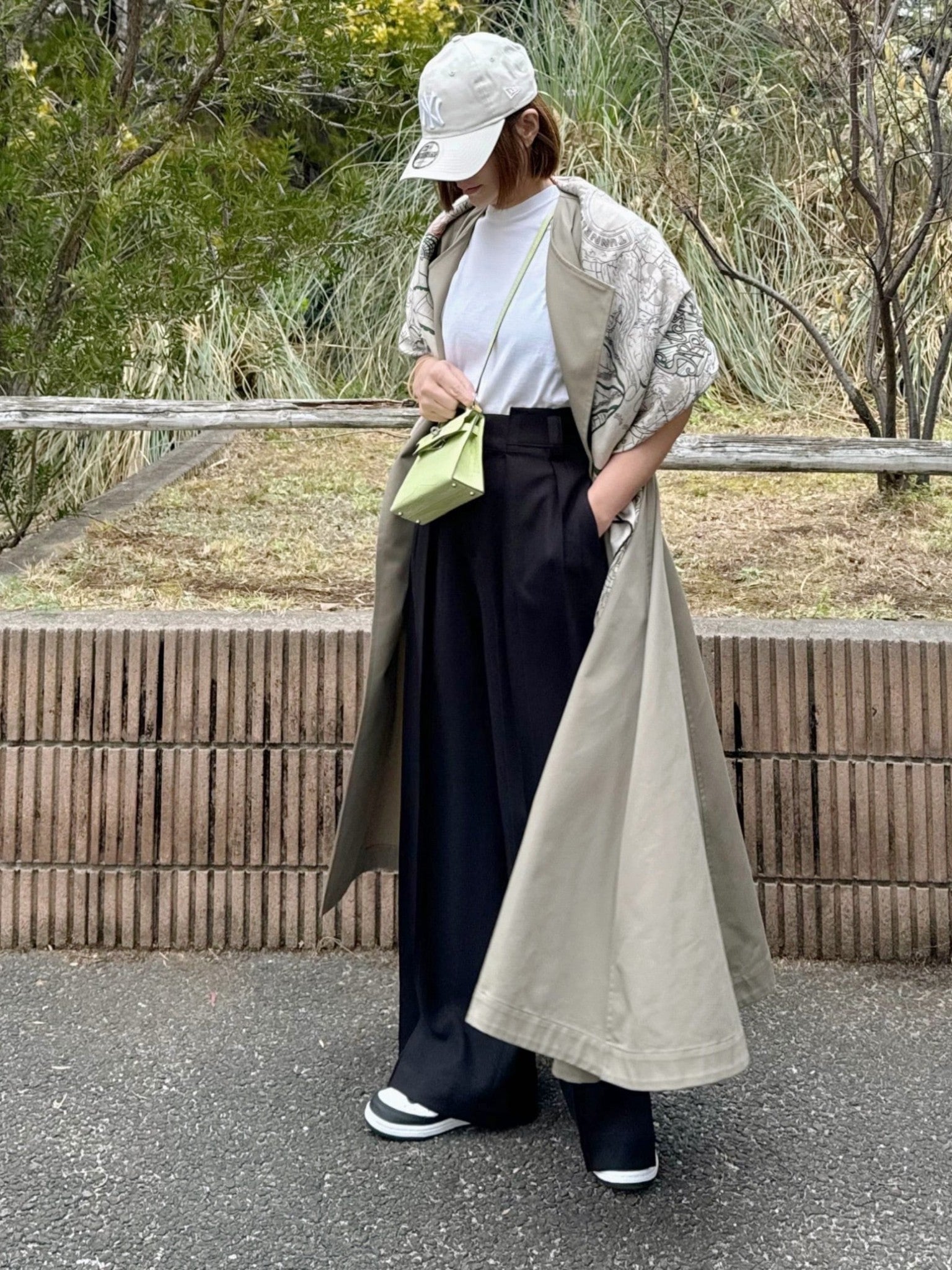 モデル身長:157.5㎝ / サイズ:0