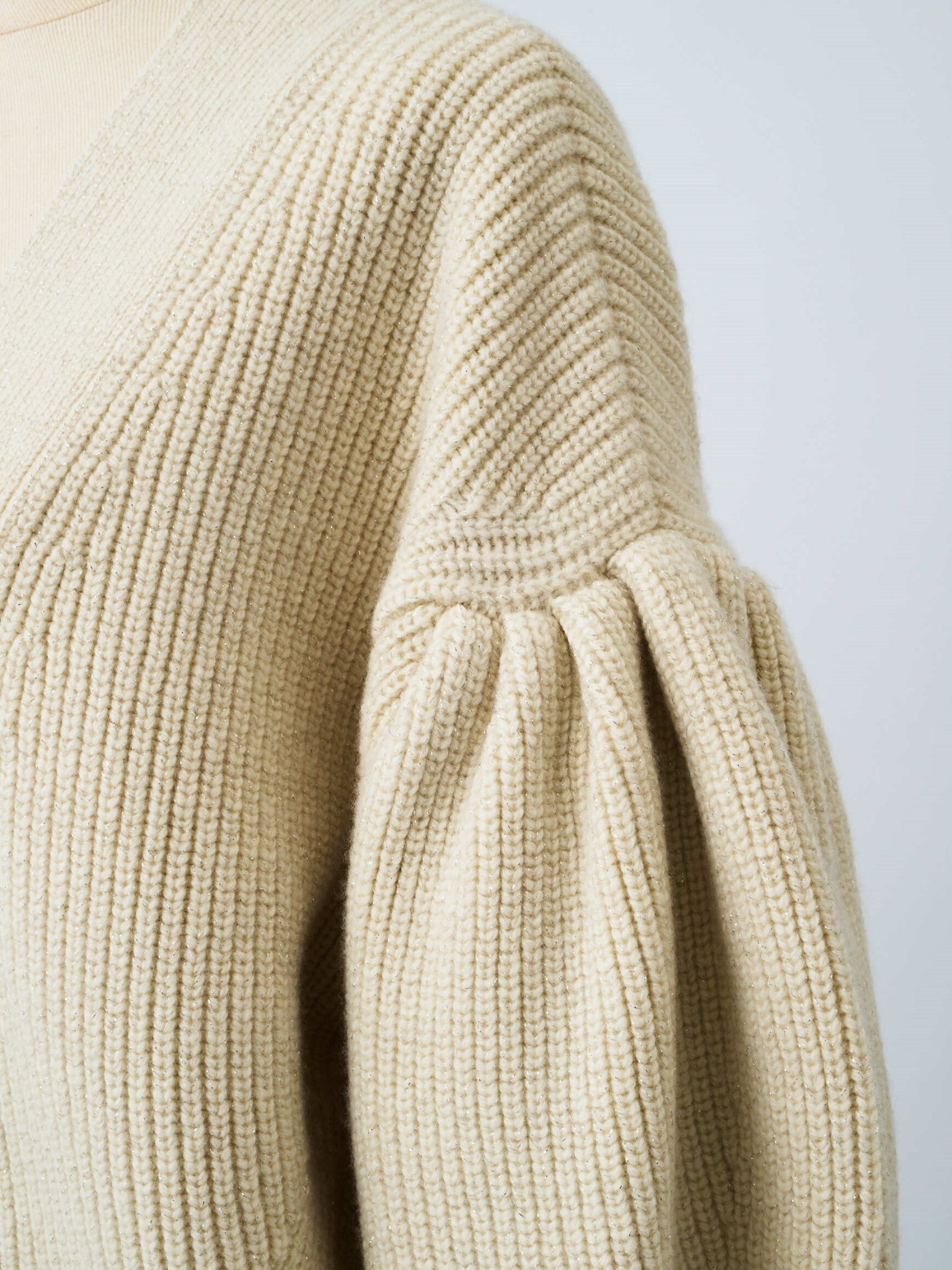 ラメロングカーディガン Melanie